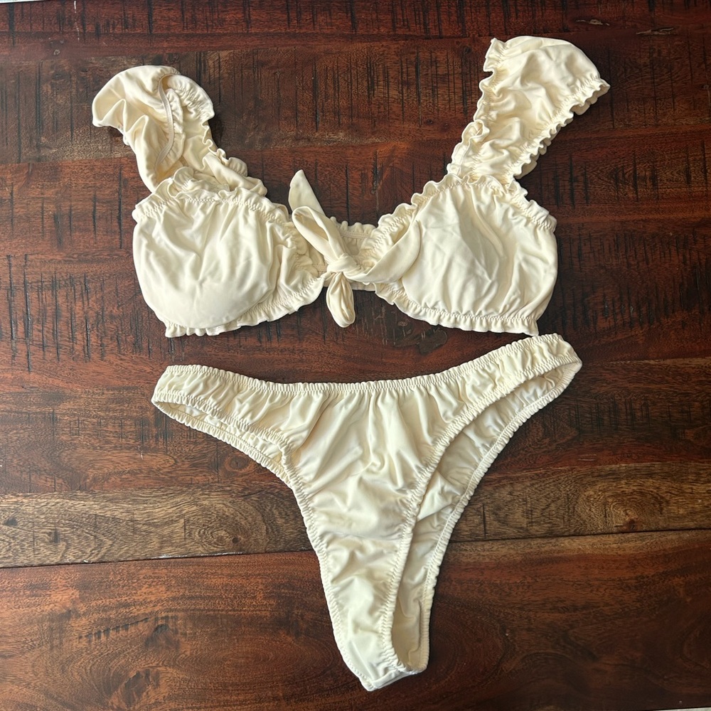 Strawberry milk mob dairy maid bikini NWOT XL top XXL bottom
